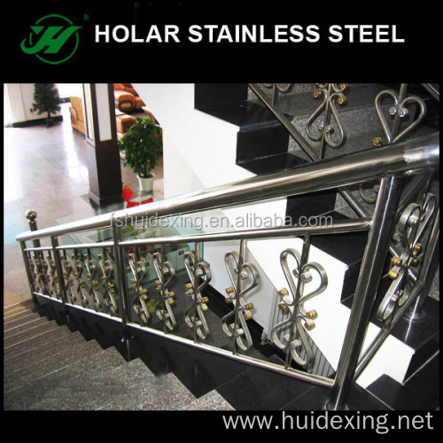 Stainless steel balcony railing handrail glass clamp